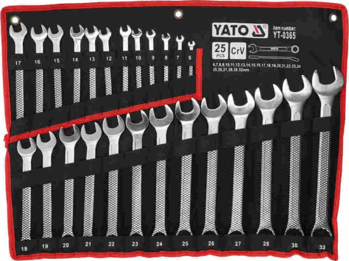 Set chei combinate 6-32mm – YATO